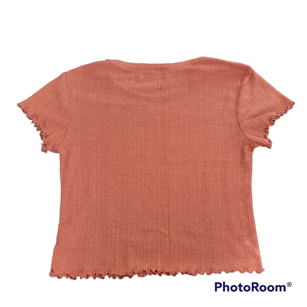 Small Ruffled Crop Top - Picture 2 of 4